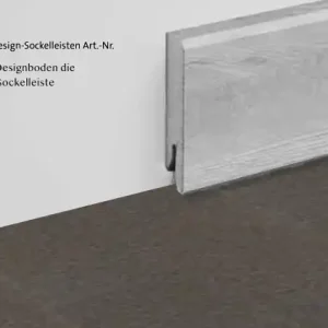 Sockelleiste L151 - Anthrazit Loft Geprüft
